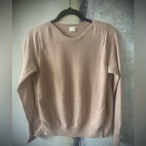 C.T. PLAGE Cashmere Blush Sweater, S